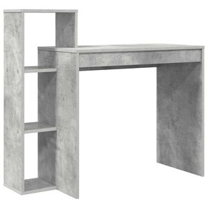 vidaXL Schreibtisch Beton Grau Holzwerkstoff 100 x 40 x 90 cm