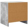 vidaXL Nachttisch Betongrau 45x34x44,5 cm Holzwerkstoff