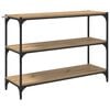 vidaXL B&uuml;cherregal 3 Ebenen 100 x 33 x 70,5 cm Holzwerkstoff