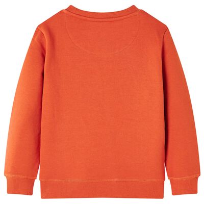 Kinder-Sweatshirt Orange 92