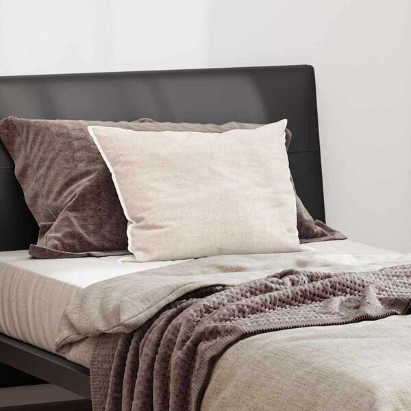 vidaXL Kopfkissen Wei&szlig; 40 x 60 cm Baumwolle und Polyester