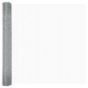 vidaXL Doppelstabmattenzaun 5000 x 100 cm Silber