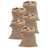 vidaXL Jutesäcke 5 Stück 60 x 105 cm 100 % Jute 220 g/m²