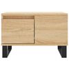 vidaXL Couchtisch Sonoma-Eiche 55x55x36,5 cm Holzwerkstoff