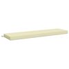 vidaXL Bankkissen SOEST 100 % Polyester Creme 140 x 40 x 8 cm