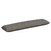 vidaXL R&uuml;cken Kissen Hellgrau 200 x 50 cm Cordstoff