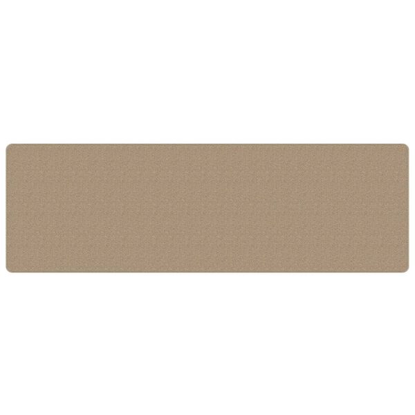 vidaXL Teppichl&auml;ufer Sisal-Optik Sandfarben 80x250 cm