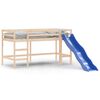 vidaXL Kinderhochbett mit Rutsche 80x200 cm Massivholz Kiefer
