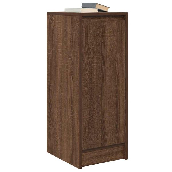 vidaXL Sideboard Braun Eichen-Optik 29,5x34x76 cm Holzwerkstoff