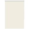vidaXL Verdunkelungsrollo Cremewei&szlig; 110x130cm Stoffbreite 105,7cm