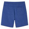 Kindershorts mit Kordelzug Blau Melange 92