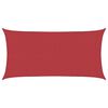 vidaXL Sonnensegel 160 g/m&sup2; Rot 4x7 m HDPE