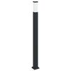 vidaXL Pollerleuchte 110 cm Schwarz IP44