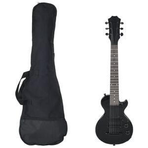vidaXL E-Gitarre f&uuml;r Kinder mit Tasche Schwarz 3/4 30"