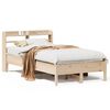 vidaXL Massivholzbett ohne Matratze 90x190 cm Kiefer