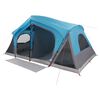 vidaXL H&uuml;tten-Zelt Blau 10-Personen Polyester und Stahl