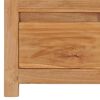 vidaXL TV-Schrank 115x30x35 cm Massivholz Teak