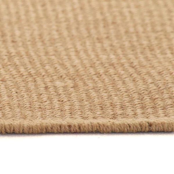 vidaXL Teppich Jute mit Latexr&uuml;cken 160x230 cm Natur