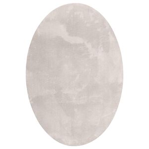 vidaXL Bereichsteppiche Oval HUARTE Sand 120 x 170 cm 100 %Polyester