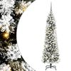 vidaXL K&uuml;nstlicher Weihnachtsbaum Wei&szlig; 150 cm