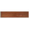 vidaXL Fensterbank Braunes Holz 160 x 35 x 4,5 cm PVC