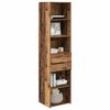 vidaXL Highboard Altholz 45 x 42,5 x 185 cm Holzwerkstoff