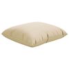 vidaXL Zierkissen 4 Stk. Beige 40x40 cm Stoff