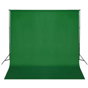 vidaXL Fotohintergrund-System 600 x 300 cm Gr&uuml;n