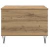 vidaXL Couchtisch Artisan-Eiche 60 x 44,5 x 45 cm Holzwerkstoff