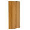 vidaXL Dachpaneel 36 Stk. Natur 100 x 45 cm Verzinkter Stahl