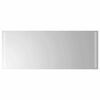 vidaXL LED-Badezimmerspiegel Transparent 100 x 40 cm Geh&auml;rtetes Glas