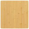 vidaXL Tischplatte 40x40x1,5 cm Bambus