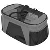 vidaXL Hundewagen für 2 Hunde Faltbar Grau 83x48x97 cm Oxford-Gewebe