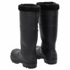 vidaXL Gummistiefel mit Herausnehmbarem Innenfutter Schwarz Gr. 42 PVC