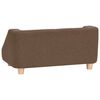 vidaXL Hundesofa Braun 95x63x39 cm Leinen