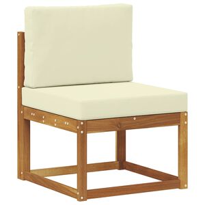 vidaXL Outdoor Mittelsofa Massivholz Akazie