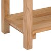 vidaXL Sideboard 140x30x75 cm Massivholz Teak