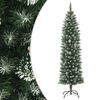 vidaXL K&uuml;nstlicher Weihnachtsbaum mit St&auml;nder Schlank 150 cm PVC