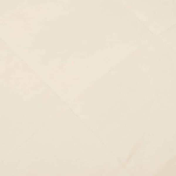 vidaXL Gewichtsdecke Hellcreme 200x225 cm 13 kg Stoff
