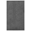 vidaXL Fu&szlig;matte Waschbar Anthrazit 90x150 cm