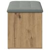 vidaXL Aufbewahrungsbank Artisan-Eiche 102 x 42 x 45 cm Holzwerkstoff