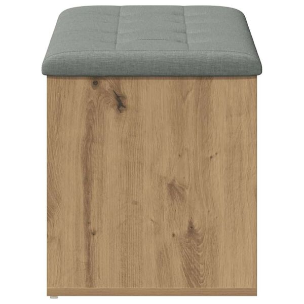 vidaXL Aufbewahrungsbank Artisan-Eiche 102 x 42 x 45 cm Holzwerkstoff