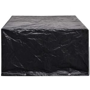 vidaXL Gartenm&ouml;bel-Abdeckung 8 &Ouml;sen 172x113x73 cm