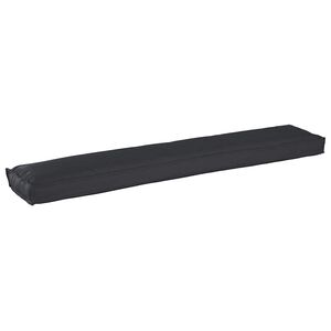 vidaXL Palettenkissen Schwarz 200 x 40 x 8 cm Oxford-Stoff