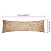 vidaXL Tarnnetz mit Aufbewahrungstasche 519x142 cm Sandfarbe