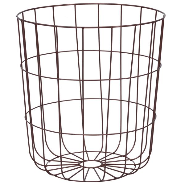 vidaXL Couchtisch Kupfer Ø 39,5 cm MDF