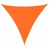 vidaXL Sonnensegel Oxford-Gewebe Dreieckig 3x3x3 m Orange