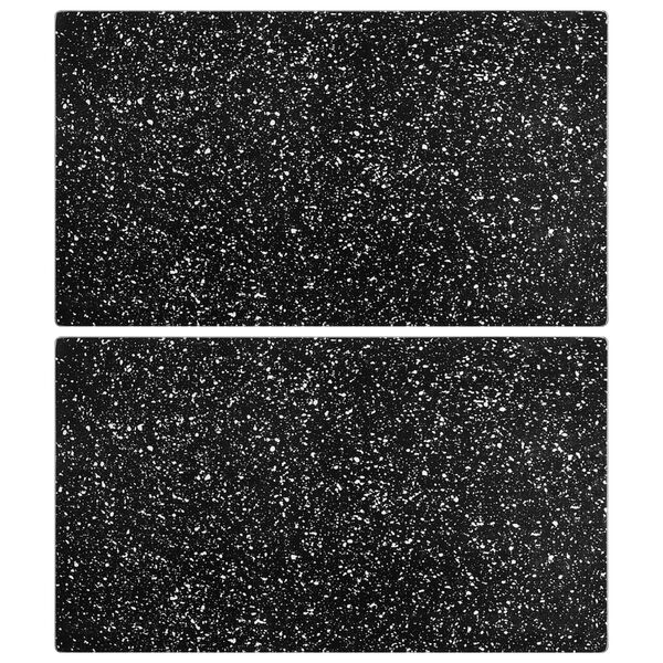 vidaXL Schneidebretter 2 Stk. in Granitoptik Hartglas