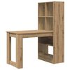 vidaXL Schreibtisch Artisan-Eiche Holzwerkstoff 122 x 67 x 145 cm