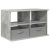 vidaXL TV-St&auml;nder mit Schubladen Beton Grau 79 x 40 x 48 cm